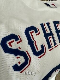 RARE Texas Rangers 2023 World Series Jersey Max Scherzer Medium (sewn on patch)