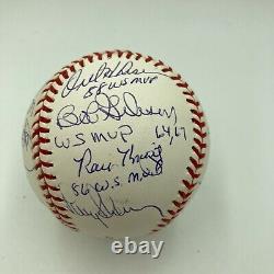 RARE World Series MVP's Multi Signed Baseball 16 Sigs With JSA COA