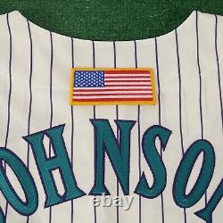 Randy Johnson 2001 Arizona Diamondbacks Men's Alt Ivory World Series Jersey