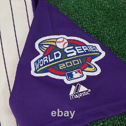 Randy Johnson 2001 Arizona Diamondbacks Men's Alt Ivory World Series Jersey