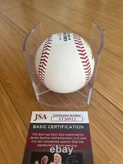 Rangers Bruce Bochy Autographed 2023 World Series Major League Baseball JSA COA