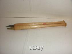 Rare 1947 Ny Yankees Brooklyn Dodgers World Series Pen Pencil Baseball Bat Set