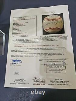 Rare 1971 WORLD SERIES PITTSBURGH PIRATES SIGNED OFFICIAL MLB BASEBALL JSA LOA