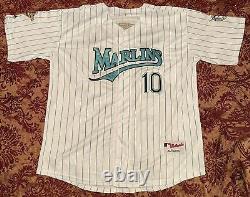 Rare NWOT Florida Marlins Gary Sheffield 1997 World Series XXL Home Jersey