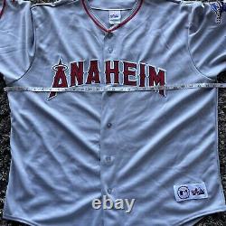 Rare Vintage 2002 Majestic Authentic Anaheim Angels World Series Jersey XL
