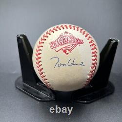 Rawlings 1992 Official World Series Tom Glavine Autographed Baseball Psa Cert