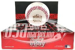 Rawlings 2016 World Series MLB Official Game Baseball Boxed Dozen