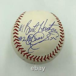 Reggie Jackson 1977 World Series 3 Home Runs Signed Baseball With All Pitchers