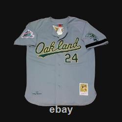 Rickey Henderson Jersey Oakland A's 1989 World Series Battle Of The Bay Patch