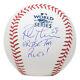 Rob Thomson Signed Phillies 2022 World Series Baseball Grease The Poles Bas