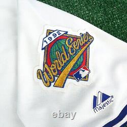 Roberto Alomar 1992 Toronto Blue Jays Men's Cooperstown World Series Home Jersey