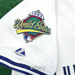 Roberto Alomar 1993 Toronto Blue Jays Men's Cooperstown World Series Home Jersey