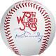 Ron Guidry New York Yankees Autographed 1978 World Series Logo Baseball