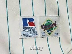 Russell Athletic Edgar Renteria 1997 Florida Marlins Sewn Baseball Jersey 52