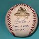 Scott Podsednik Signed Official 2005 World Series Baseball Beckett (bas) With Insc