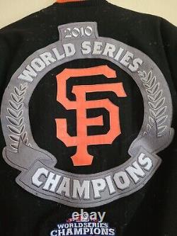 SF Giants 2010 World Series Champion JH Design Jacket MLB Licensed