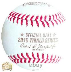 SUPER RARE Chicago Cubs (7) Team Signed 2016 World Series Baseball Autograph