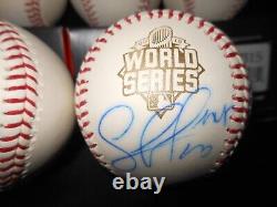 Salvador Perez + 7 Single Signed 2015 World Series Baseballs K. C. Royals-sale