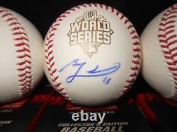 Salvador Perez + 7 Single Signed 2015 World Series Baseballs K. C. Royals-sale