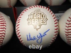 Salvador Perez + 7 Single Signed 2015 World Series Baseballs K. C. Royals-sale