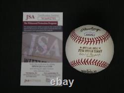 Sammy Sosa Signed Official 2016 World Series Baseball With Jsa Coa