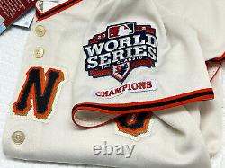 San Francisco Giants BUSTER POSEY 2012 WORLD SERIES CHAMPIONS Jersey NWT