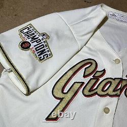 San Francisco Giants Buster Posey Jersey Womens XL 2014 Gold World Series