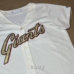 San Francisco Giants Buster Posey Jersey Womens XL 2014 Gold World Series