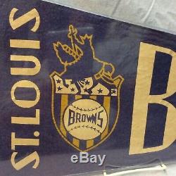 St. LOUIS BROWNS (now Baltimore Orioles) PENNANT 1944 WORLD SERIES RARE