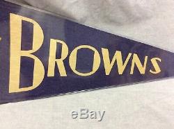 St. LOUIS BROWNS (now Baltimore Orioles) PENNANT 1944 WORLD SERIES RARE