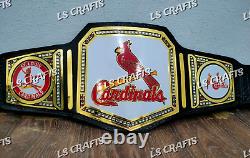 St. Louis Cardinals World Series Baseball Championship Belt 2MM Brass