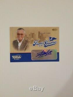 Stan Lee 2004 Donruss World Series Fans of the Game Signatures