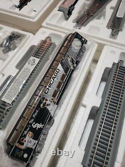 Super Rare Limited Edition Hawthorne Village White Sox World Series Train Set