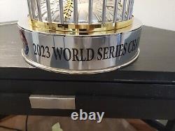 TEXAS RANGERS WORLD SERIES Authentic CHAMPIONSHIP TROPHY