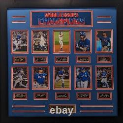 Texas Rangers 2023 World Series Champions Frame Love you Edition