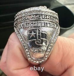 Texas Rangers Lonestar Member World Series Ring (Season Ticket Holder)