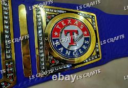 Texas Rangers World Series 2023 Championship Belt 2MM Brass