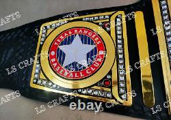 Texas Rangers World Series 2023 Championship Belt Adult Size 2mm Brass