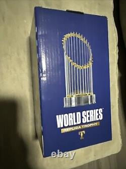 Texas Rangers World Series 2023 Replica Trophy SGA 4/10/2024