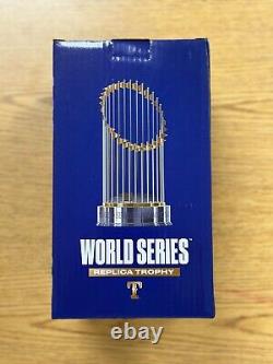 Texas Rangers World Series 2023 Replica Trophy SGA 4/10/2024