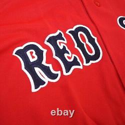 Tim Wakefield 2007 Boston Red Sox World Series Alt Red Men's Jersey (M-2XL)