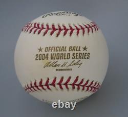 Tim Wakefield Boston Red Sox Signed Autographed 2004 World Series Baseball MLB