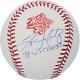 Tino Martinez Ny Yankees Signed 1998 World Series Baseball & 98 Ws Champs Insc