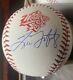 Tino Martínez Signed 1998 World Series Logo Baseball Ny Yankees Autographed Jsa