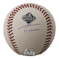 Trea Turner Autographed Official 2019 World Series MLB Baseball BAS COA