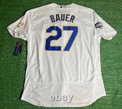 Trever Bauer Nike Los Angeles Dodgers 2020 World Series Jersey Mens 56