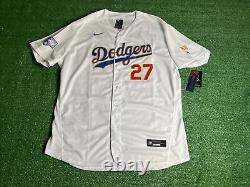 Trever Bauer Nike Los Angeles Dodgers 2020 World Series Jersey Mens 56