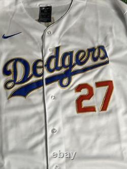 Trever Bauer Nike Los Angeles Dodgers 2020 World Series Jersey Mens 56