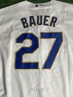 Trever Bauer Nike Los Angeles Dodgers 2020 World Series Jersey Mens 56