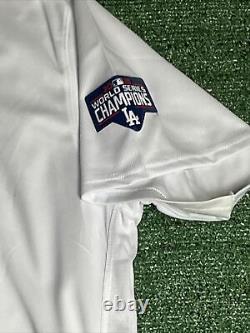 Trever Bauer Nike Los Angeles Dodgers 2020 World Series Jersey Mens 56